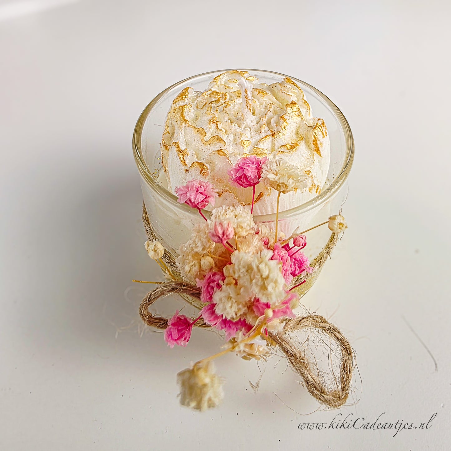 Duo Flower Jar Candles (Set of 2)